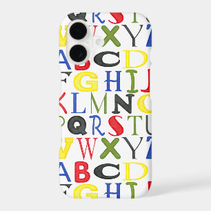 Brightly Coloured Letters by Megan Meagher