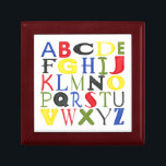 Brightly Coloured Letters by Megan Meagher Gift Box<br><div class="desc">Trying to teach your kids their abc's? Know a school that could use a little educational art in their classrooms? Then purchase this print of brightly coloured letters by Megan Meagher!</div>