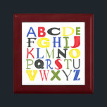 Brightly Coloured Letters by Megan Meagher Gift Box<br><div class="desc">Trying to teach your kids their abc's? Know a school that could use a little educational art in their classrooms? Then purchase this print of brightly coloured letters by Megan Meagher!</div>