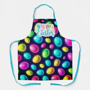 Brightly coloured/neon Easter Egg/Spring Apron