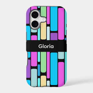 Brightly Coloured Retro Blocks