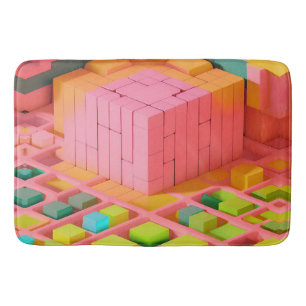 Brightly Coloured Sweetness Bath Mat