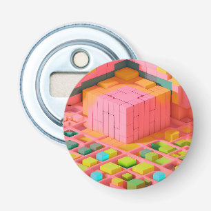 Brightly Coloured Sweetness Bottle Opener