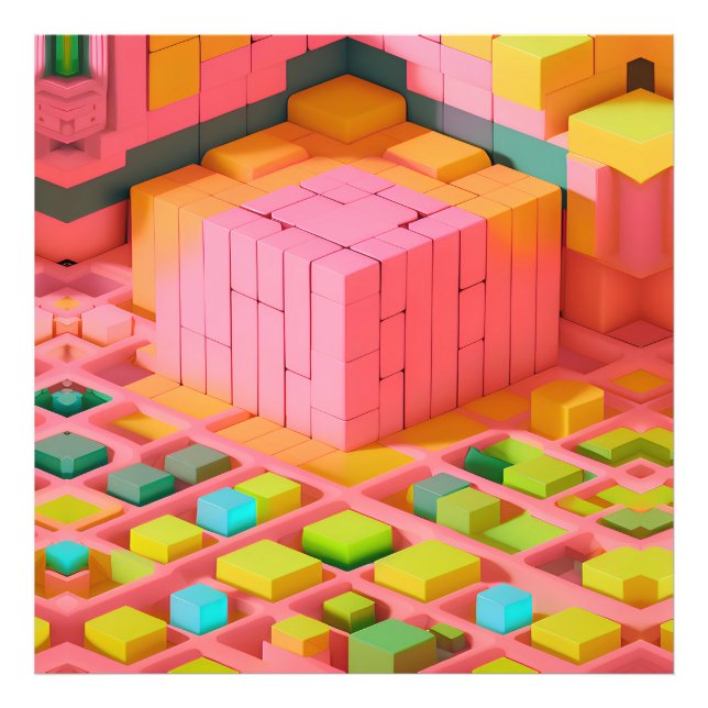 Brightly Coloured Sweetness Photo Print (Front)