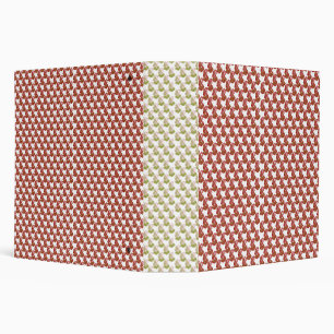 Brightly coloured wrapping paper with a festive pa binder