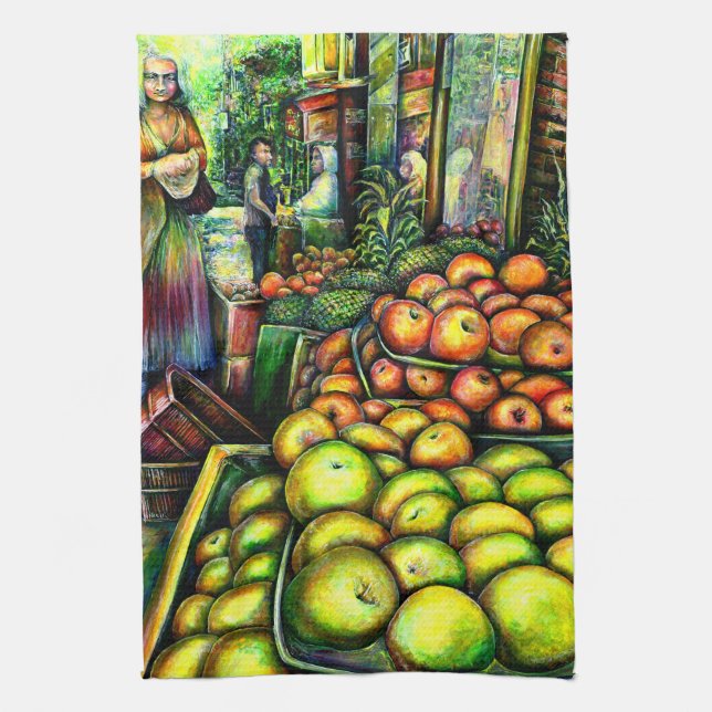 Brighton Beach Babies Kitchen Towel (Vertical)