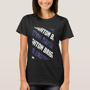 Brighton Camo Pattern Purple Camouflage T-Shirt