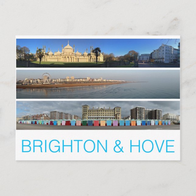 Brighton & Hove Postcard (Front)