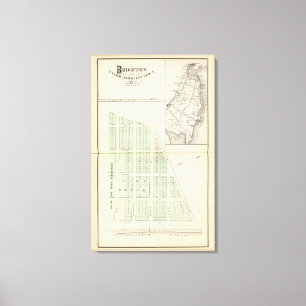 Brighton Land Association, adjoining Spring Lake Canvas Print