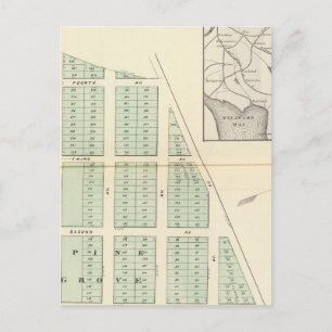 Brighton Land Association, adjoining Spring Lake Postcard