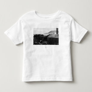 Brighton, Oregon Lumber Mills on Coast Photograp Toddler T-shirt
