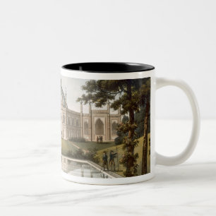 Brighton Pavilion: Proposed view of the garden wit Two-Tone Coffee Mug