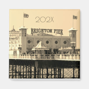 Brighton Pier ANGLETERRE Année Nouveauté Magnet