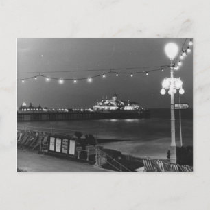 Brighton Pier At Night Postcard