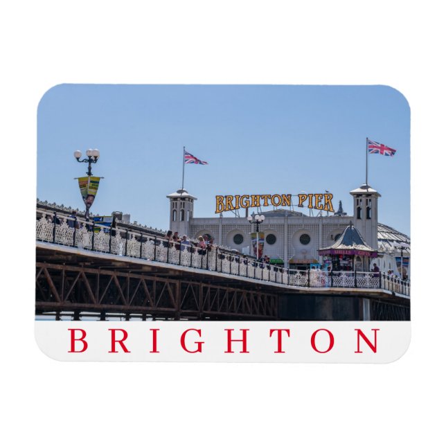 Brighton Pier fridge magnet (Horizontal)