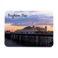 Brighton Pier in Evening Photo