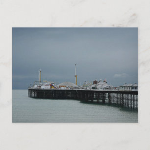 brighton pier postcard