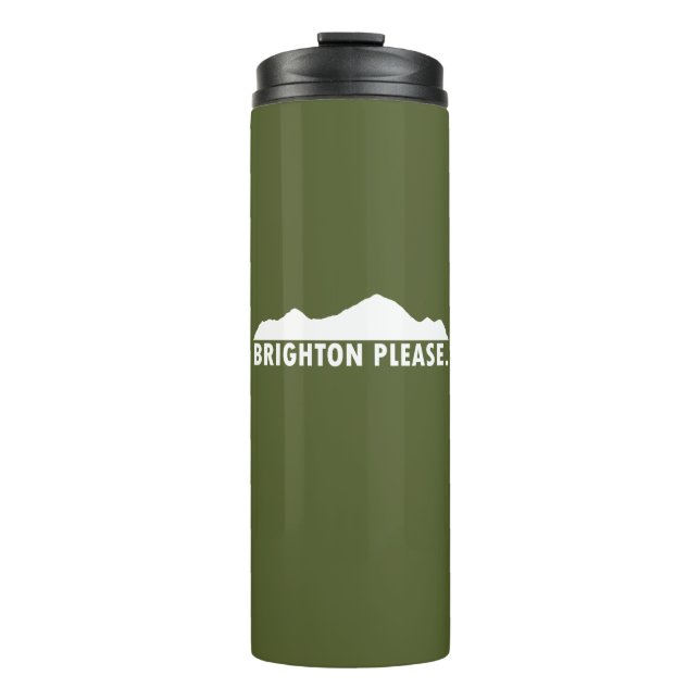 Brighton Please Thermal Tumbler (Front)