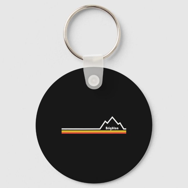 Brighton Resort, Utah  Keychain (Front)