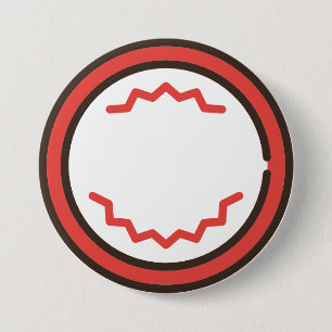 brighton-rock 3 inch round button