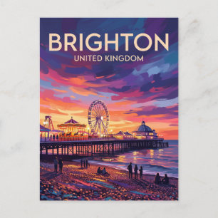 Brighton United Kingdom Postcard