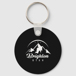 Brighton Utah Ski Resort Skiing Snowboarding  Keychain