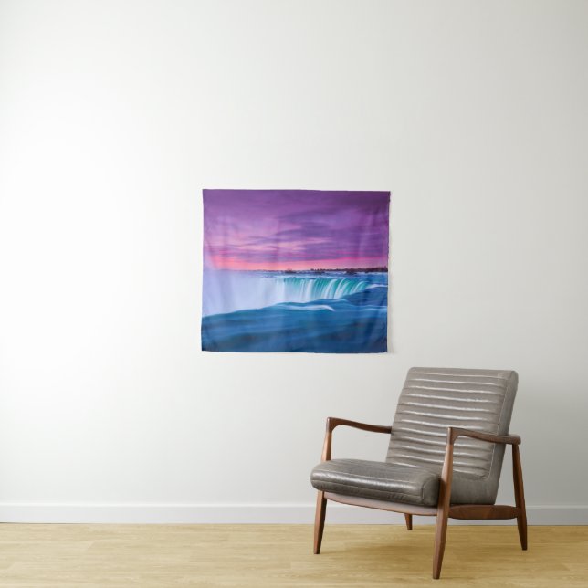 Brights at Niagara Falls Tapestry (In Situ (Horizontal))