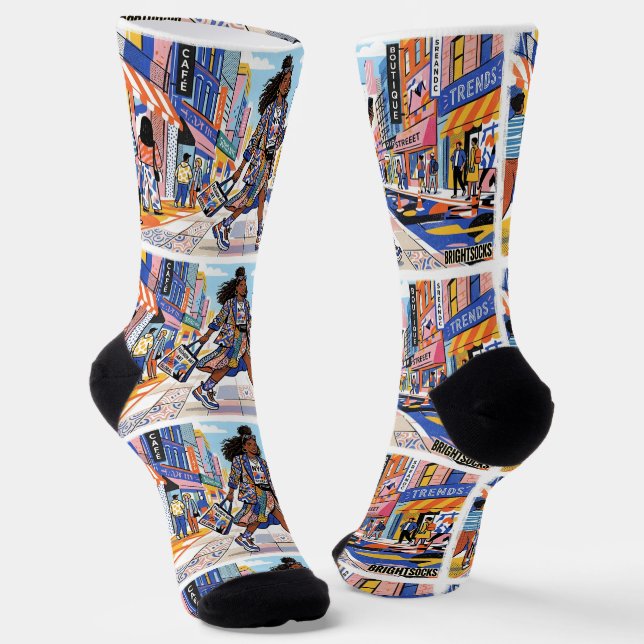 BRIGHTSOCKS 60 SOCKS (Angled)