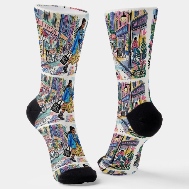 BRIGHTSOCKS 64 SOCKS (Angled)