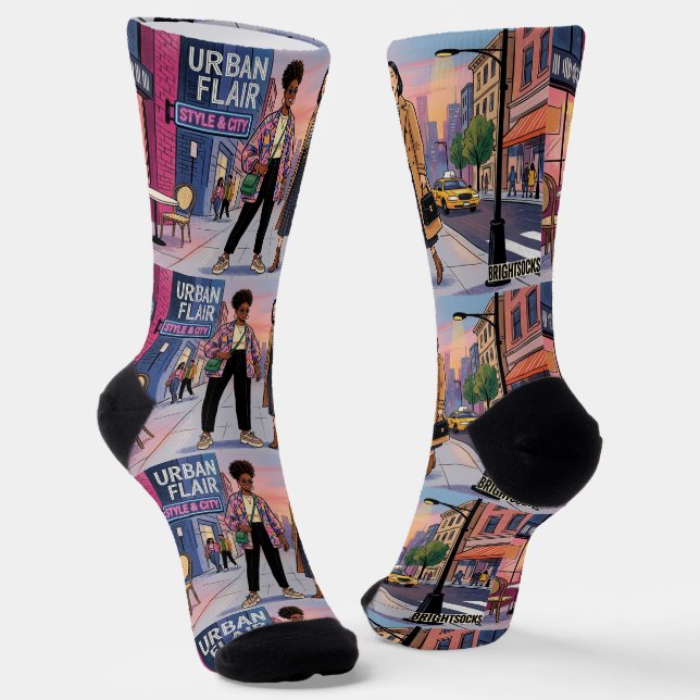BRIGHTSOCKS 68 SOCKS (Angled)