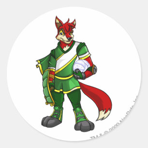 Brightvale Team Captain 2 Classic Round Sticker