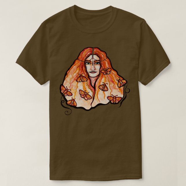 Brigid Goddess T-Shirt (Design Front)