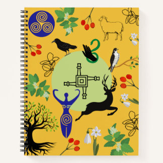 Brigid Goddess - Yellow Journal