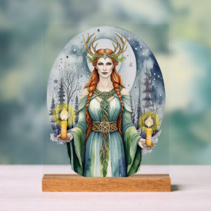 Brigid Imbolc Chandlemas Forest Celtic Wiccan