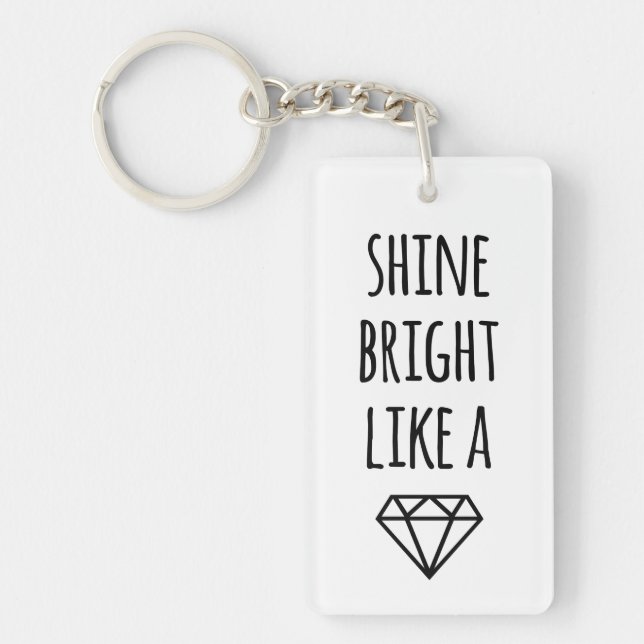 Brille comme un Porte - clé de diamant (Devant)