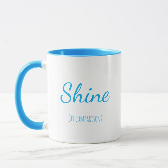 Briller par comparaison - Tasse (Gauche)