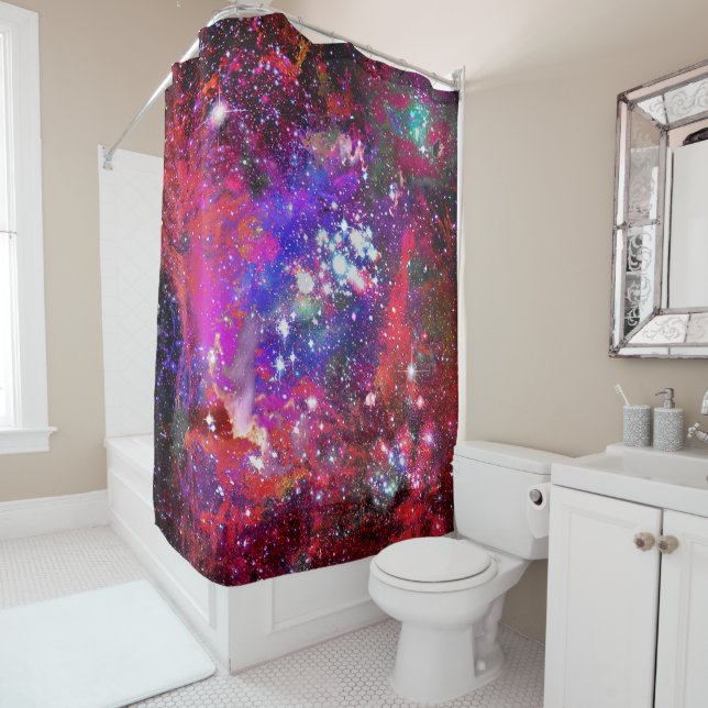 Brilliance Star Field Douche rideau (En situation)
