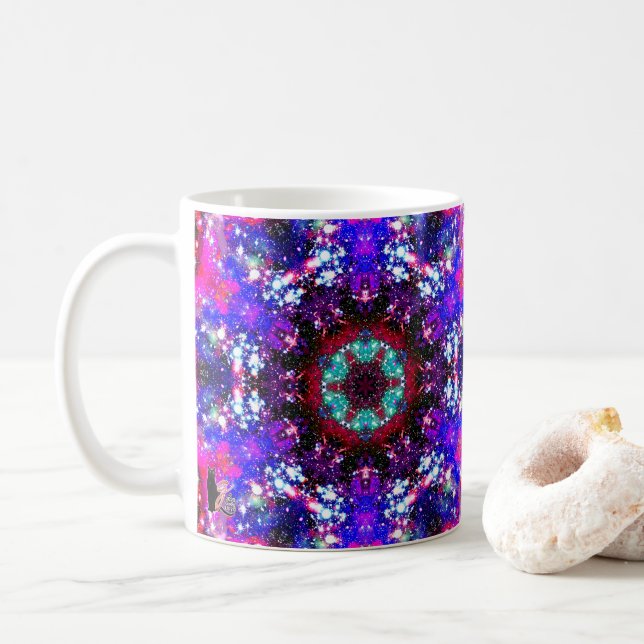 Brilliance Stellar Kaleid Coffee Mug (With Donut)