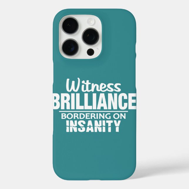 BRILLIANCE VS INSANITY custom Motorola case (Back)