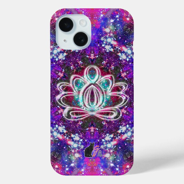 Brilliance Zen Lotus Case-Mate iPhone Case (Back)