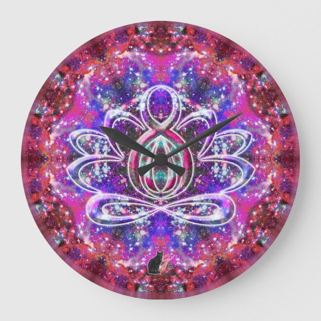 Brilliance Zen Lotus Clock (Front)