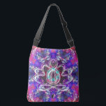 Brilliance Zen Lotus Crossbody Bag<br><div class="desc">In a stellar kaleidoscope the spirit of the Zen Lotus centers its energy. Center your energy and become as one with this cosmic tote of the new age. Pack your bag with your mat and block and blanket and head for the ashram to do your practice. Perfect for all your...</div>