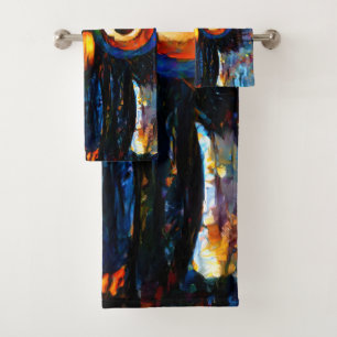 Brilliant and Wise Owl Bath Towel Set