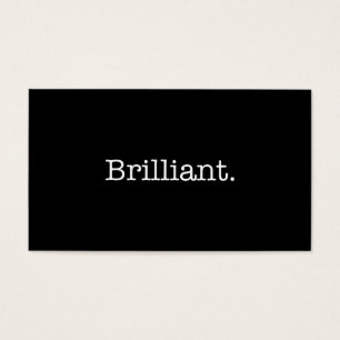 Brilliant Black and White Quote Template