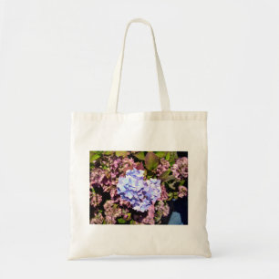 Brilliant blue and purple Hydrangea flowers Tote Bag