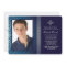 Brilliant Blue Photo Invitation (Horizontal)