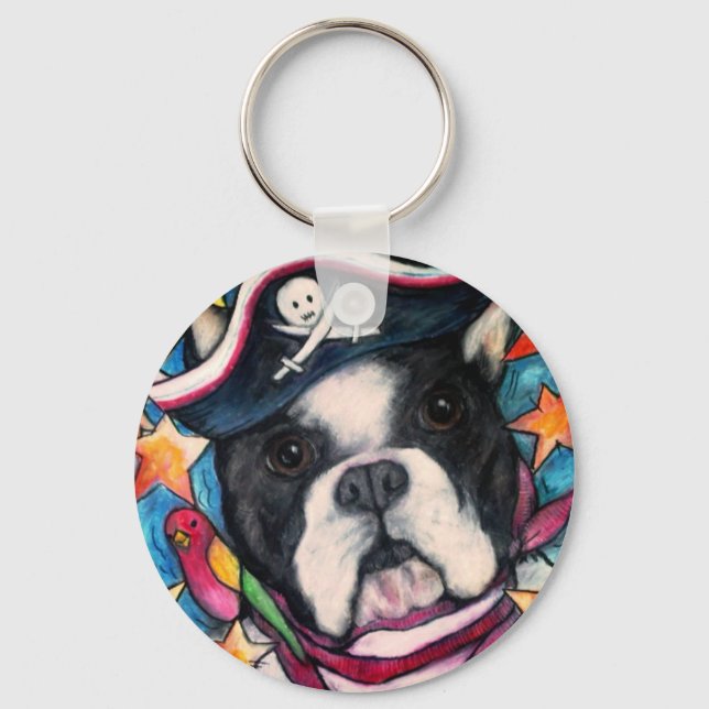 Brilliant Bulldog Keychain (Front)