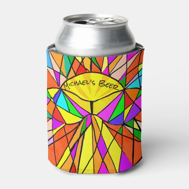 Brilliant Cartoon Joy Of Multicolors Can Cooler (Can Front)