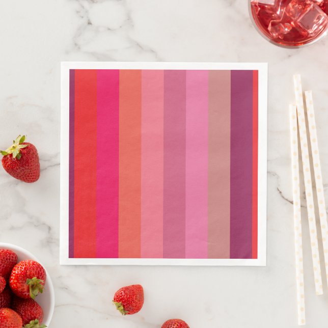 Brilliant Colours 1 Napkin (Insitu)
