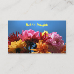 Brilliant Dahlias Business Card